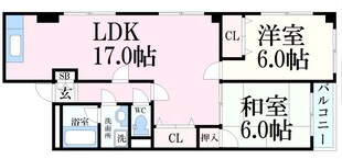 ブリージェ朝日ヶ丘の物件間取画像